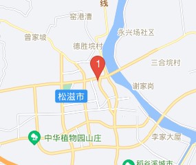 哪,在哪里,在哪儿):荆州市松滋市言程路与歇金台路交汇处附近西北标签